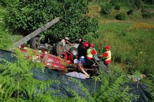 Idoso gravemente ferido em despiste de trator em Arouca