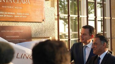 Montenegro inaugura hotel de cliente da empresa da sua família