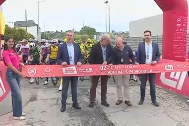 “É uma ligação muito forte”: Presidente da Câmara de Águeda fala da importância do ciclismo para a cidade no início da Volta a Portugal 