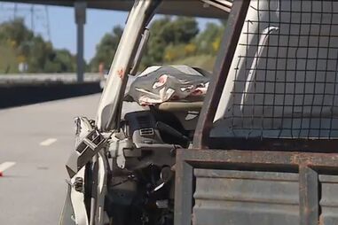 Um ferido grave em colisão entre carrinha e camião na A32 em Santa Maria da Feira