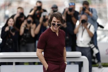 Tom Cruise triunfante em Cannes