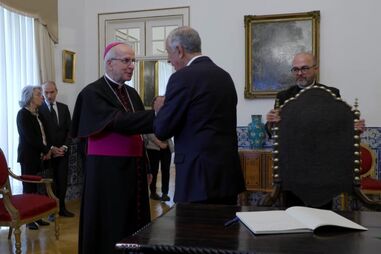 Ivo Scapolo e Marcelo Rebelo de Sousa