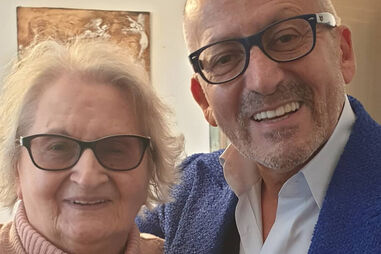 Manuel Luís Goucha e a mãe, Maria de Lourdes