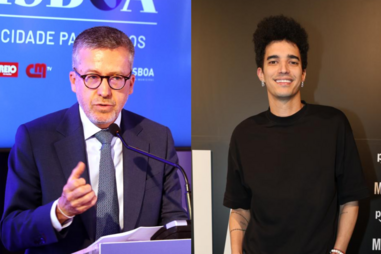 Carlos Moedas e Luís Borges