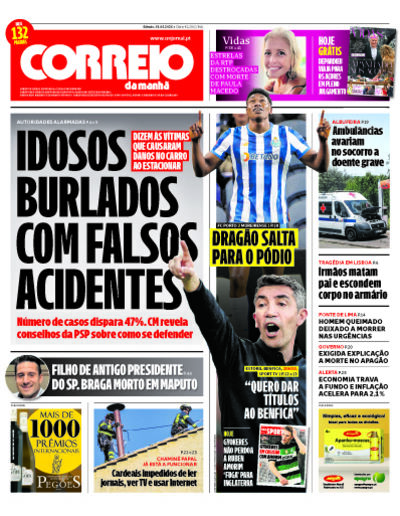 Capa do jornal