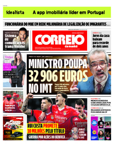 Capa do jornal