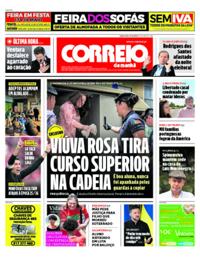 Capa do jornal
