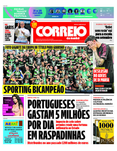 Capa do jornal