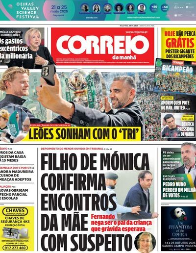 Capa do jornal