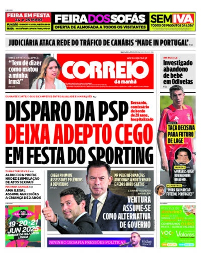Capa do jornal