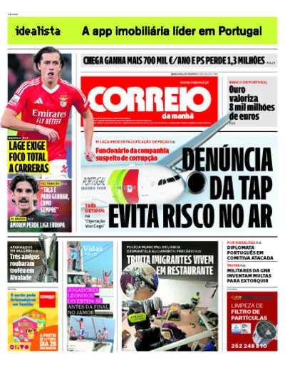 Capa do jornal