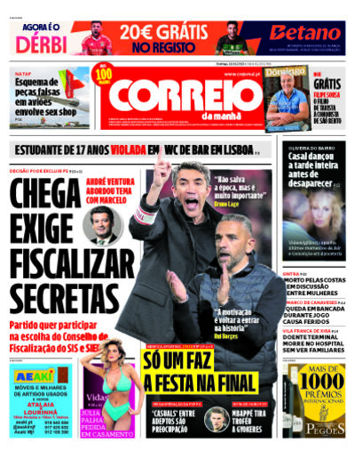 Capa do jornal