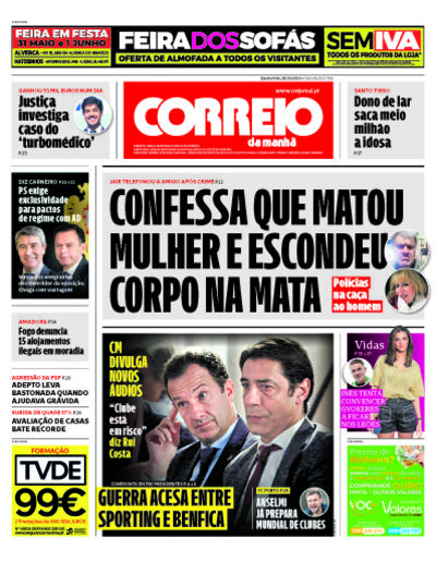 Capa do jornal