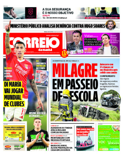 Capa do jornal