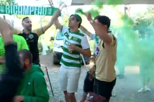 "Gyökeres vai rebentar com o jogo": adeptos do Sporting já fazem a festa no Jamor