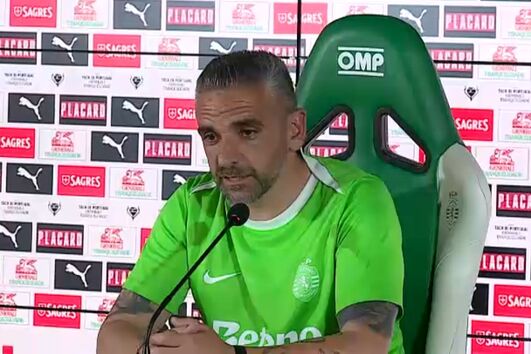 "[Gyökeres] É o melhor avançado na Europa": Rui Borges sobre possível saída do jogador do Sporting 