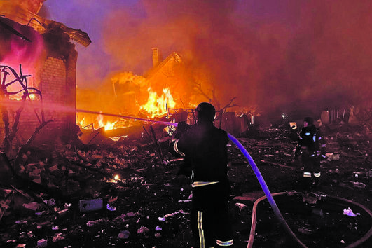 Rússia lança maior ataque aéreo da guerra