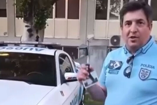 "Parabéns aos sportinguistas pela dobradinha mas agora tenho de ir resolver umas violências domésticas": vídeo de PSP gera polémica
