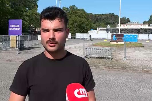 Adepto inconsciente depois de levar bastonada da PSP enquanto ajudava grávida no Jamor