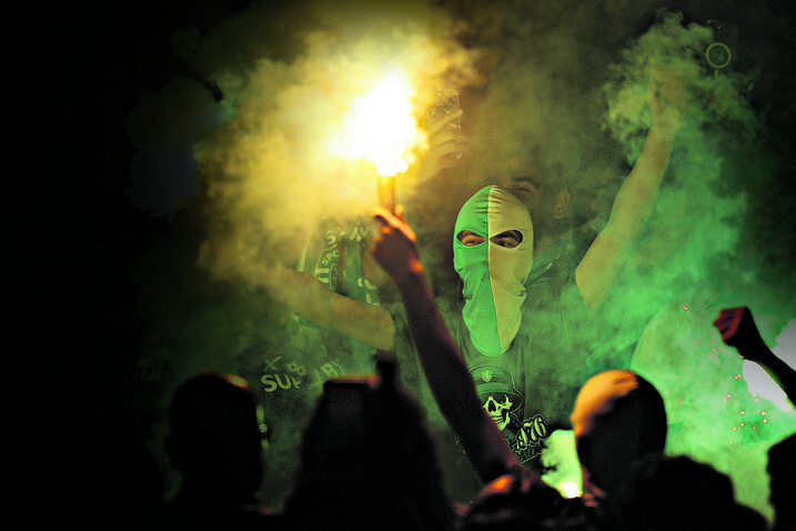 Disparo da PSP deixa adepto cego em festa do Sporting