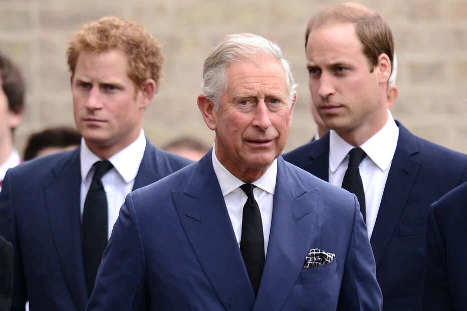 Rei Carlos III, príncipe william, príncipe Harry