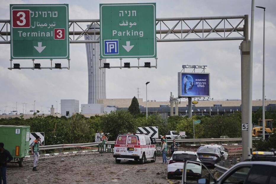 Míssil caiu junto ao aeroporto de Ben Gurion, em Telavive