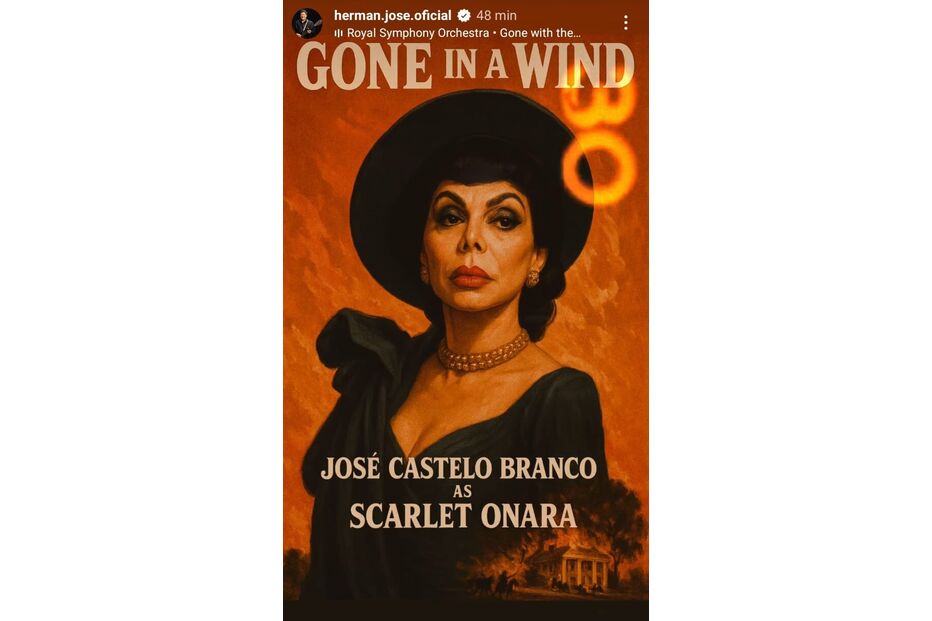 Herman José brinca com José Castelo Branco