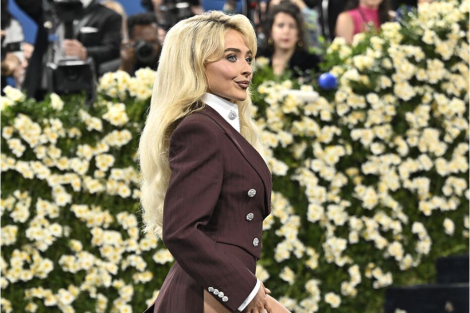 Sabrina Carpenter no Met Gala 