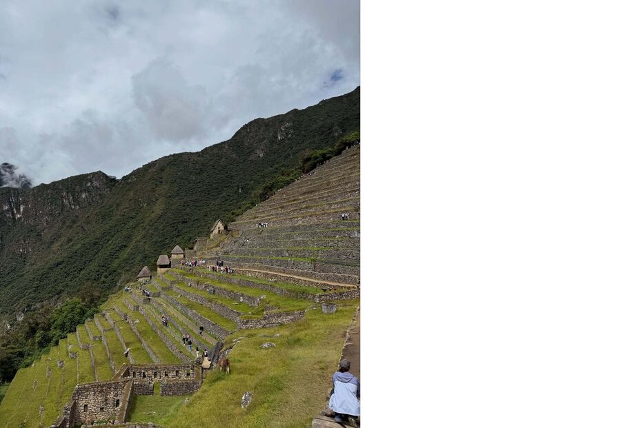 Isabel Figueira em Machu Picchu