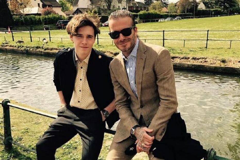 Brooklyn e David Beckham