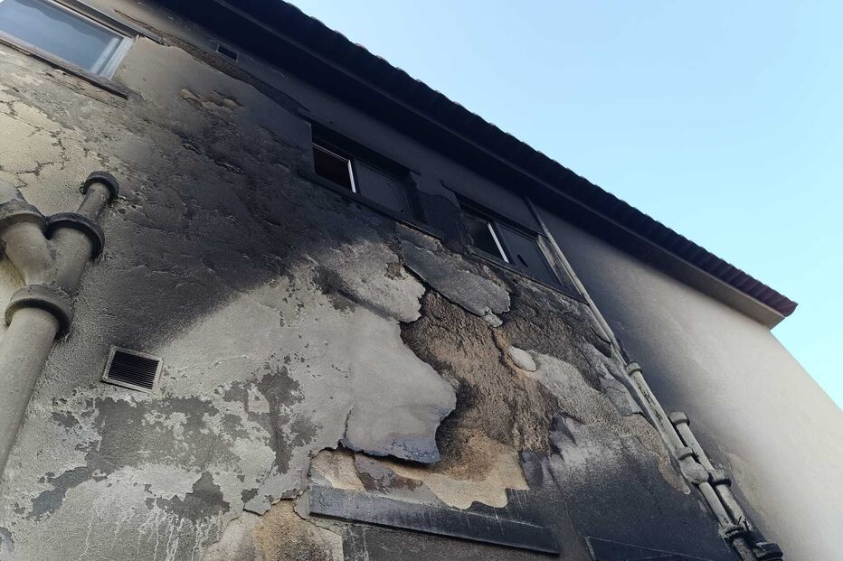 Incêndio em anexo em Almada