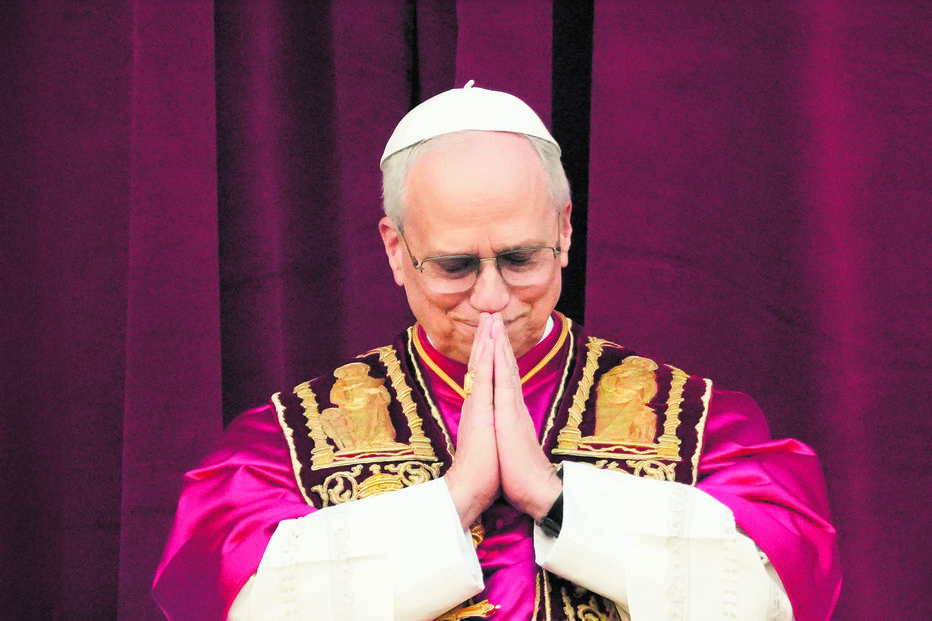 Leão XIV rezou junto do seu povo 