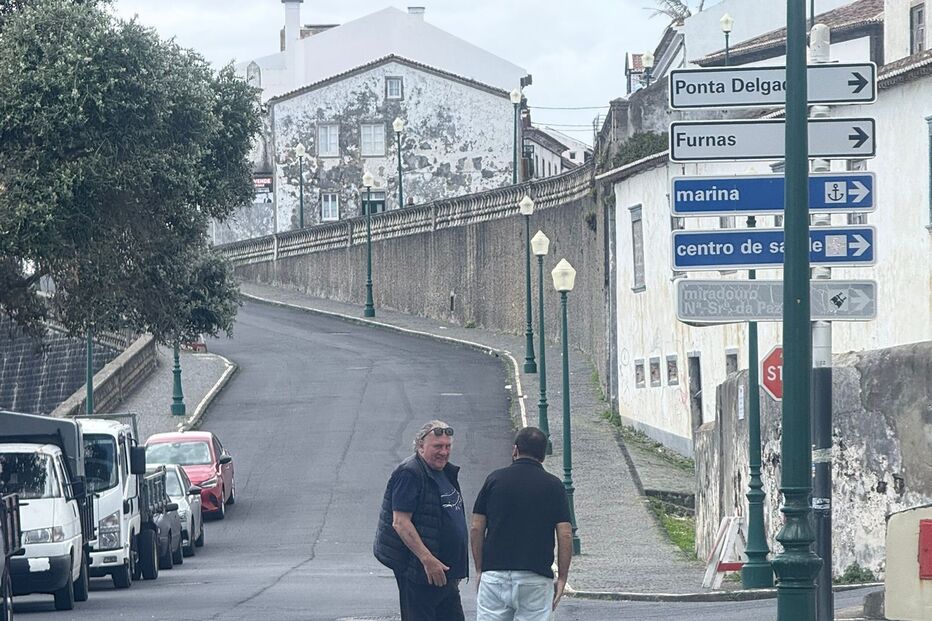 Depardieu e Rúben Correia Pacheco