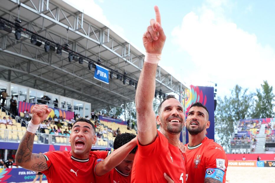 Portugal perde com Brasil e falha final do Mundial de futebol de praia