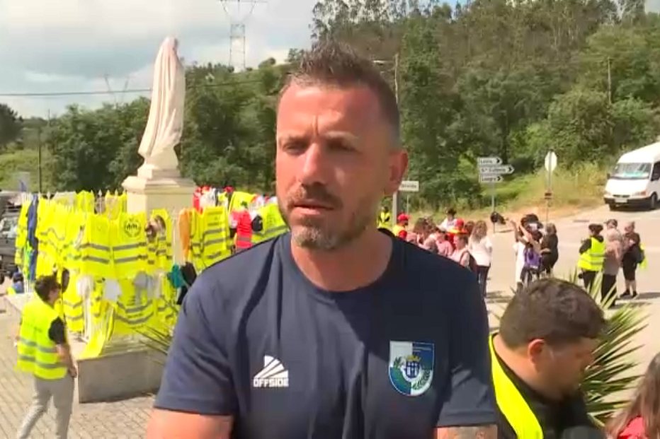 Bombeiro ‘Dudu’ faz peregrinação a Fátima