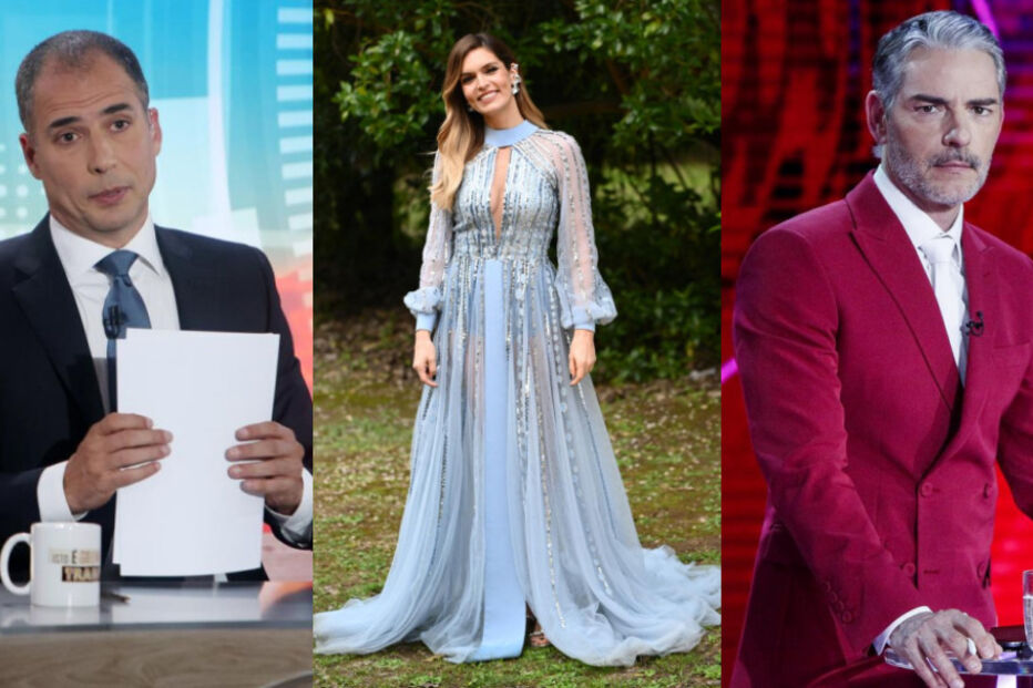 Ricardo Araújo Pereira, Diana Chaves e Cláudio Ramos