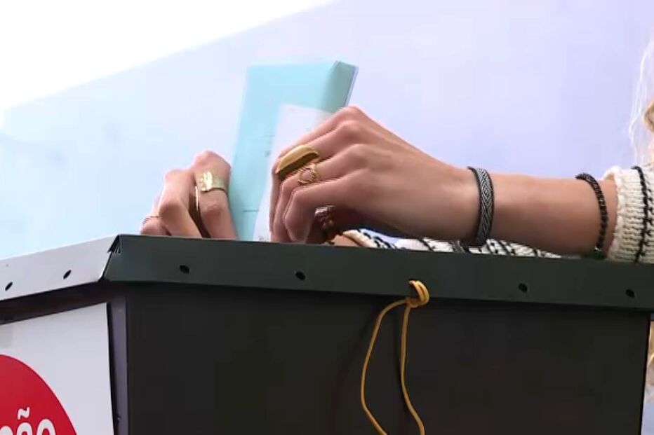 Frame voto antecipado