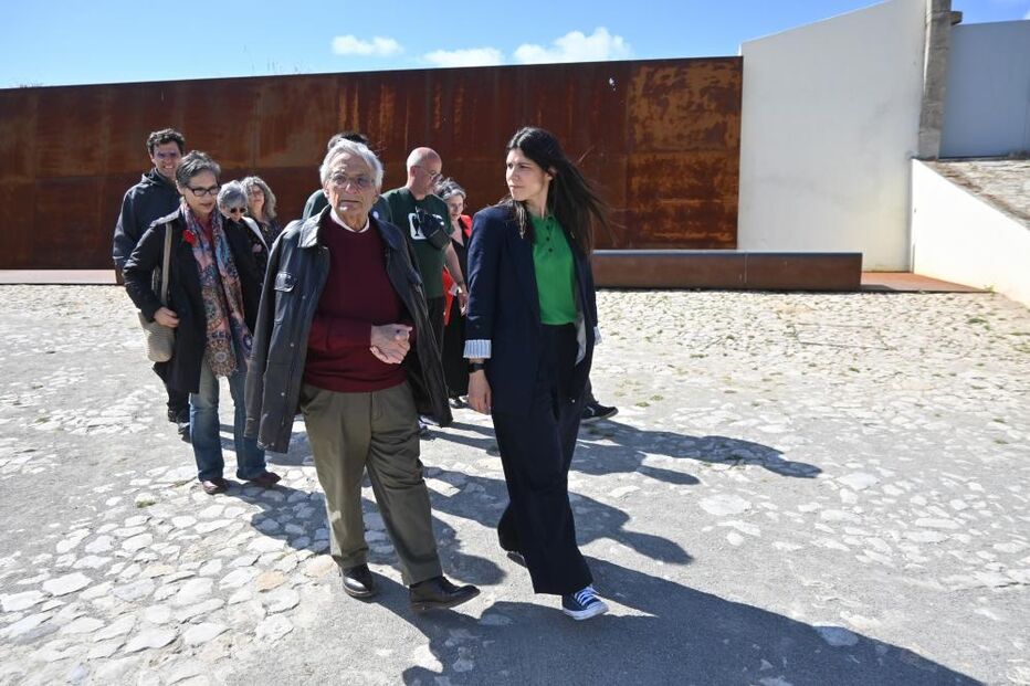 Fernando Rosas e Mariana Mortágua em Leiria