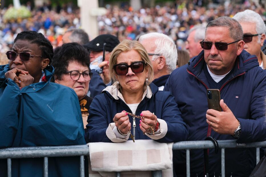 Manhã de 13 de maio no Santuário de Fátima  