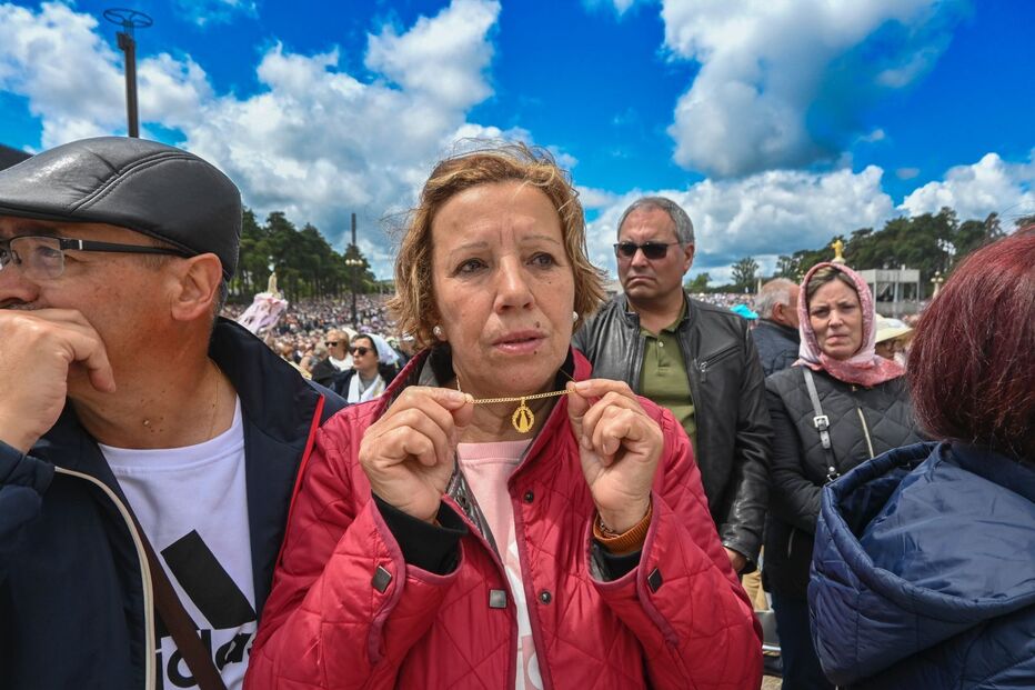 Peregrinos nas celebrações do 13 de maio em Fátima