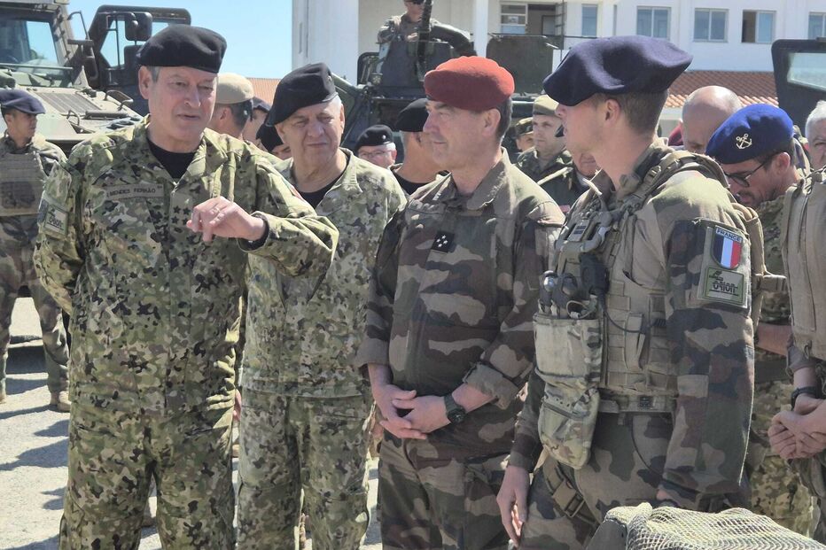 General Mendes Ferrão recebeu esta quinta-feira no exercício responsáveis militares de vários países