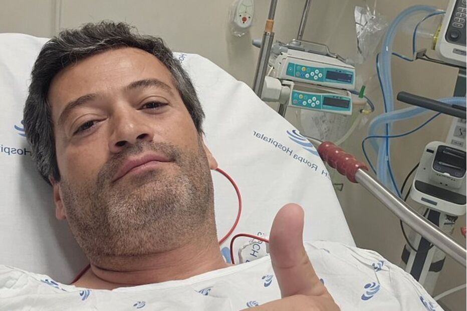 André Ventura no Hospital