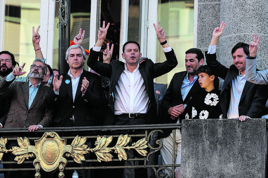 Montenegro discursa em Braga