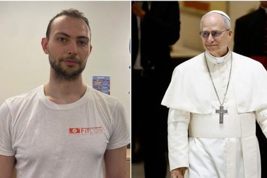 Valerio Masella e Papa Leão XIV
