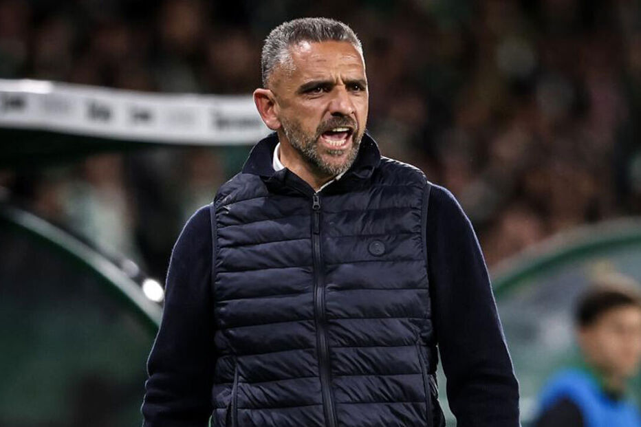 Rui Borges, treinador do Sporting