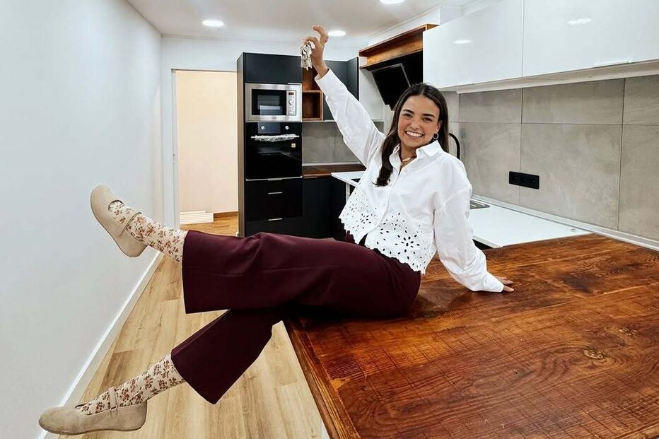 Sandra Silva mostra a casa