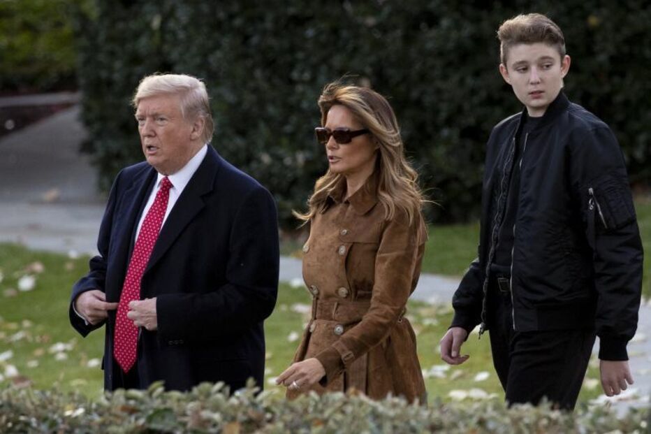 Donald Trump, Melania Trump e Barron