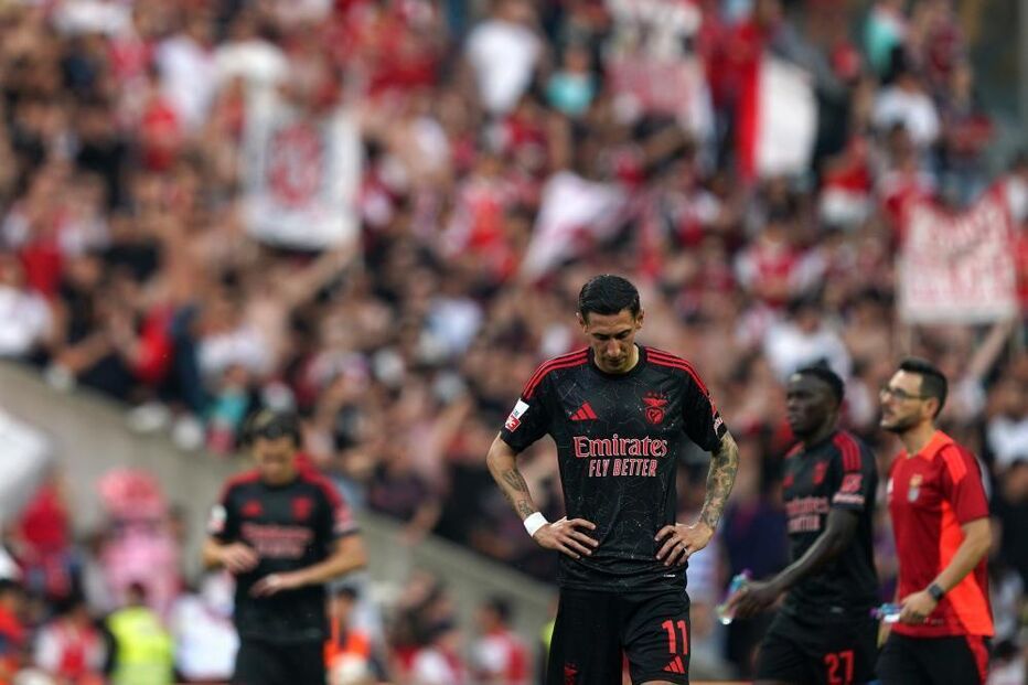 Di María não esconde tristeza