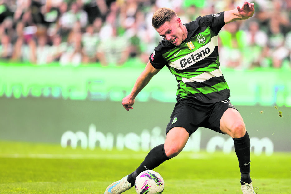 Gyokeres marcou assim o segundo golo do Sporting.