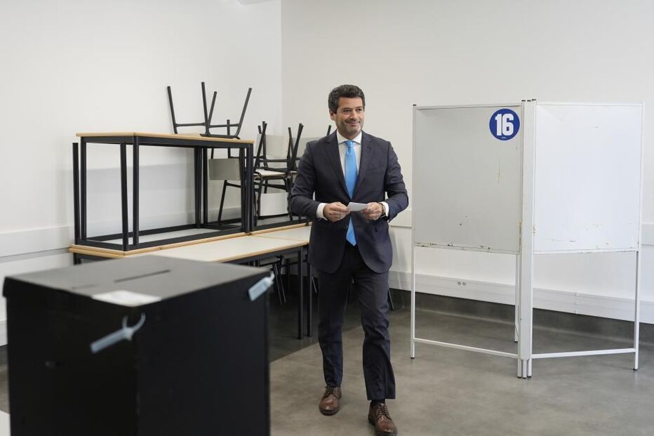 André Ventura votou em Lisboa